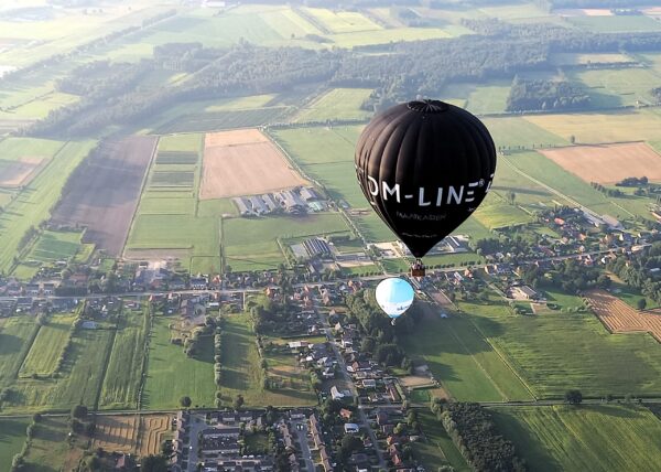 Ballonvaart boven Stekene